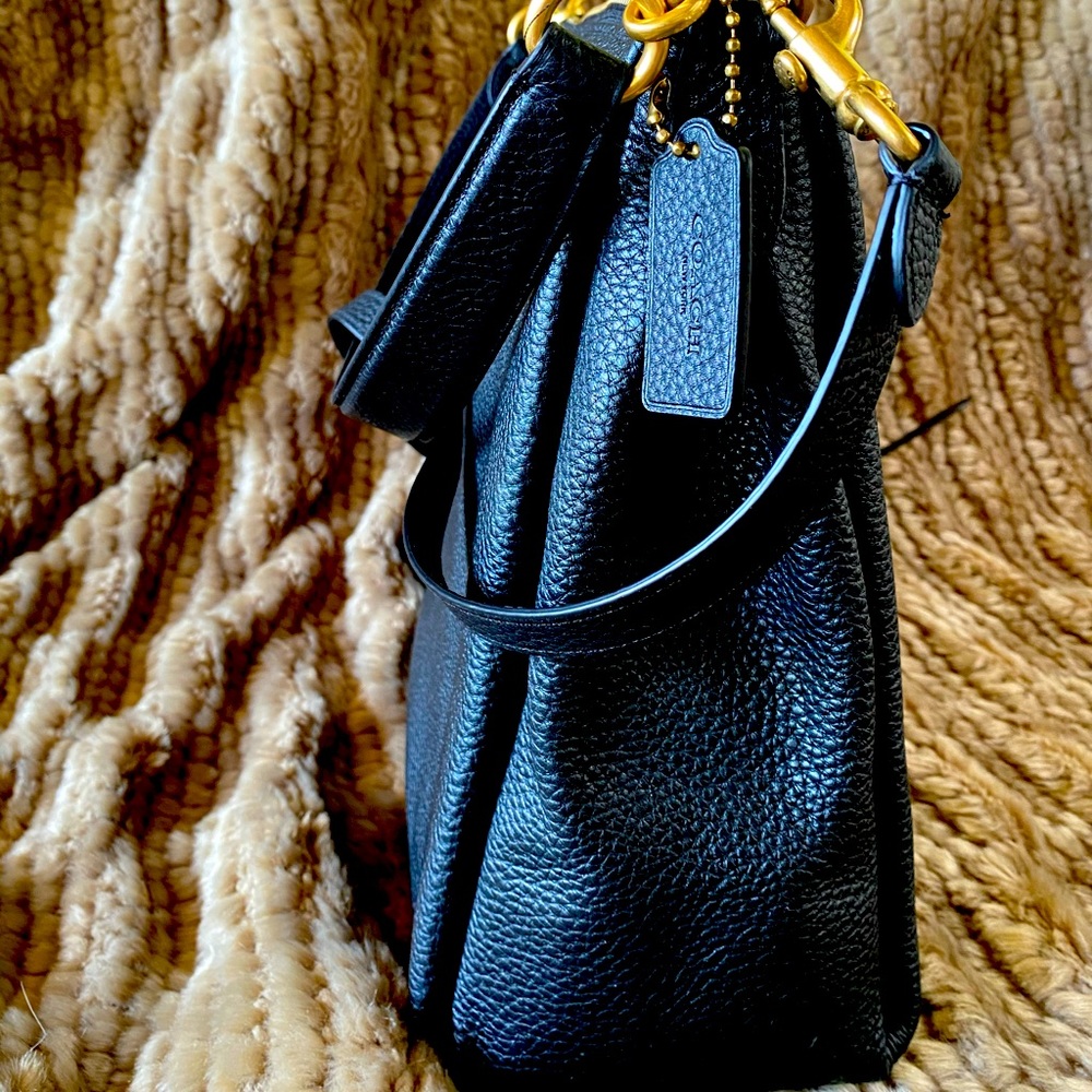 Black coach shoulder/crossbody